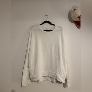 Aerie OFFLINE White Crewneck Top